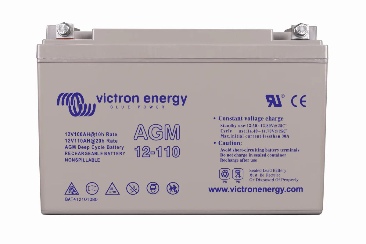 12V/110Ah AGM Deep Cycle Batt. (M8)