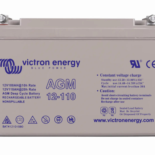 12V/110Ah AGM Deep Cycle Batt. (M8)