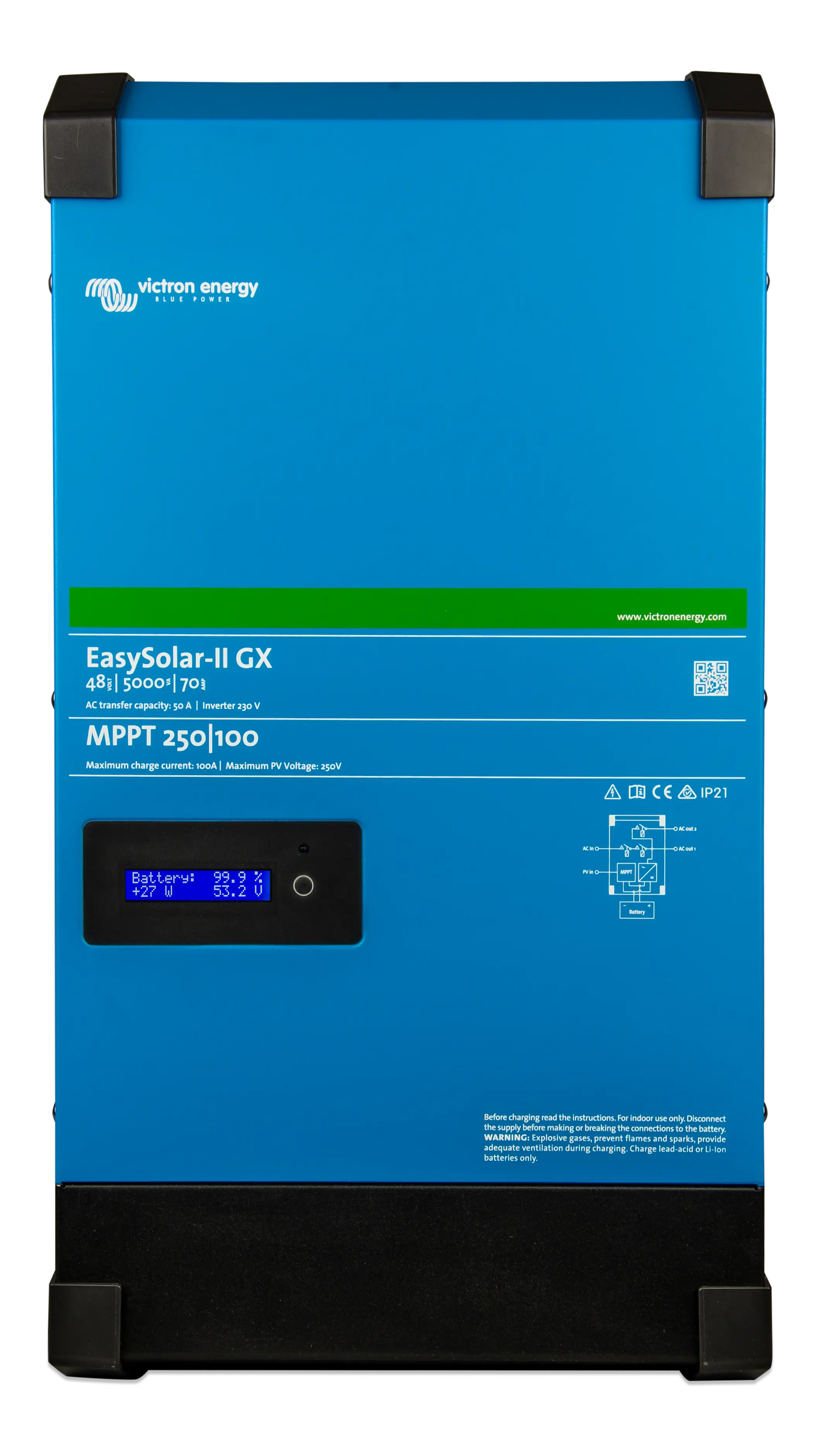 EasySolar-II 48/5000/70-50 MPPT 250/100 GX