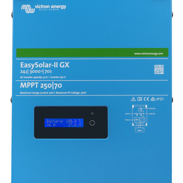 EasySolar-II 24/3000/70-32 MPPT 250/70 GX - SUNWAYS ENERGY