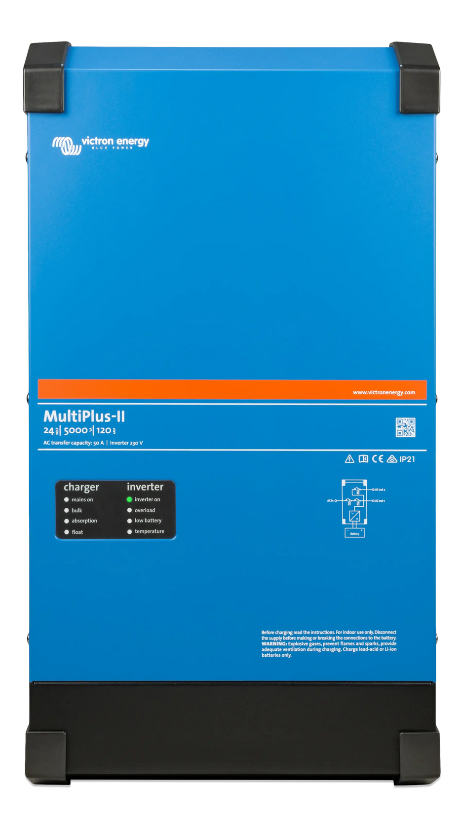 MultiPlus 24/5000/120-100 230V VE.Bus - SUNWAYS ENERGY