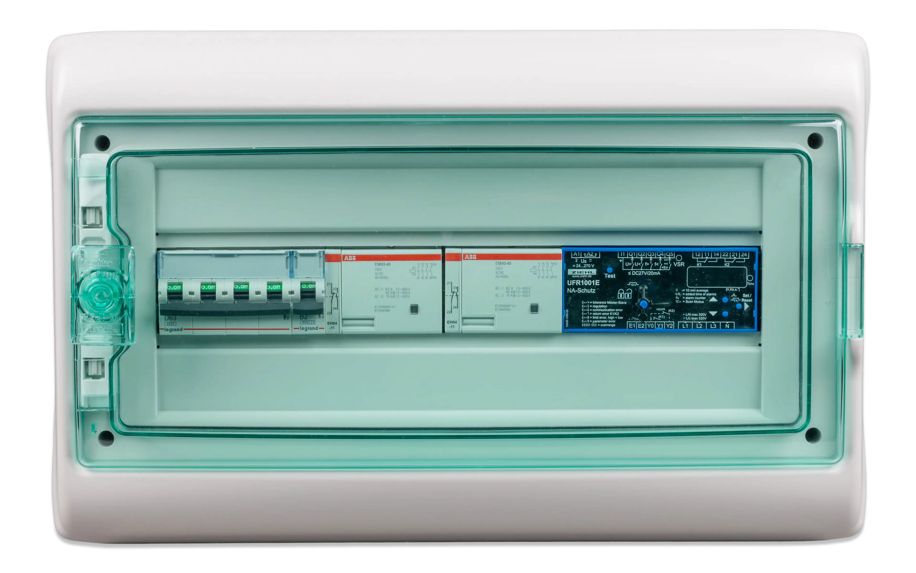 Anti-islanding box 63A single and three phase