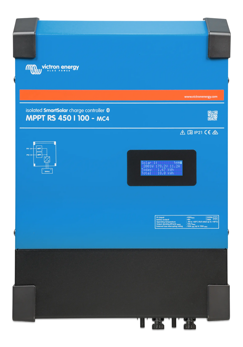 SmartSolar MPPT RS 450/100-MC4